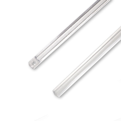 Acryl Wendestab für Aluminium Jalousien, zeigt zwei Stäbe mit funktionalem Design