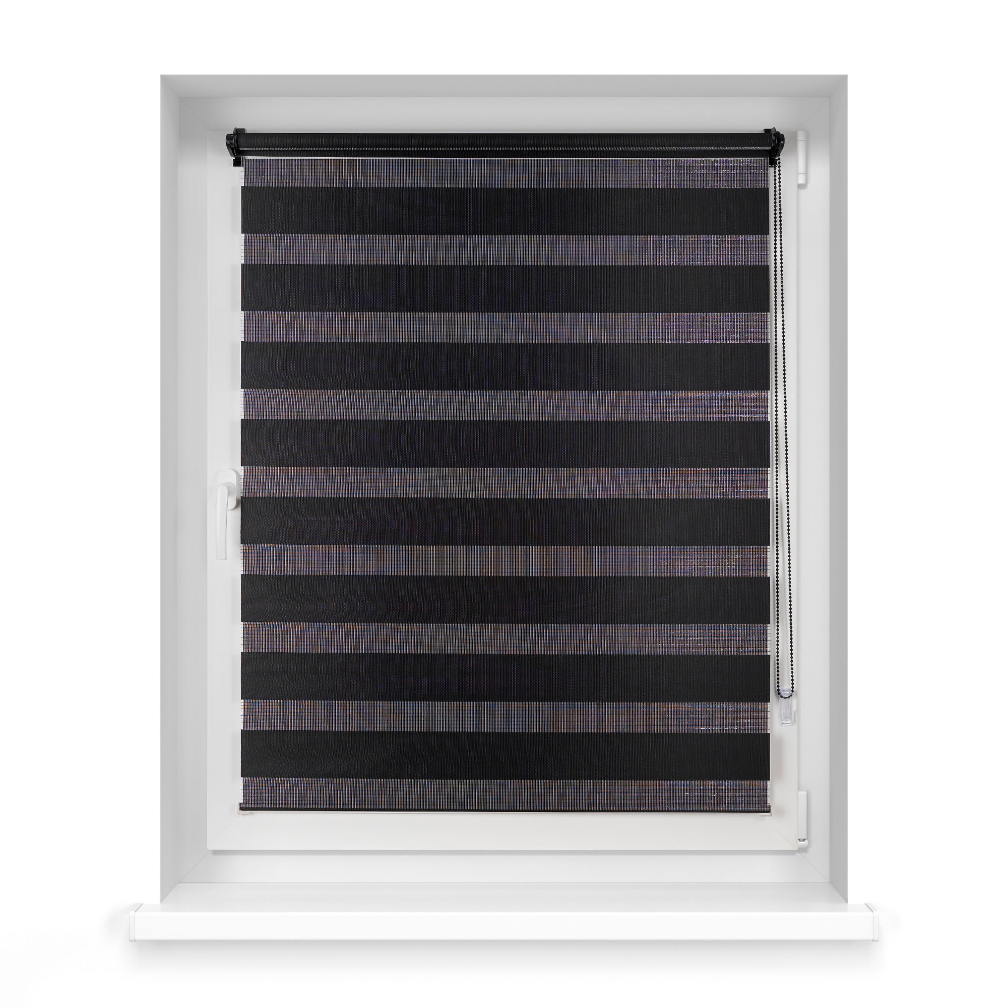 Klemmfix Doppelrollo / Duo Rollo | 100 x 230 cm, weiß 