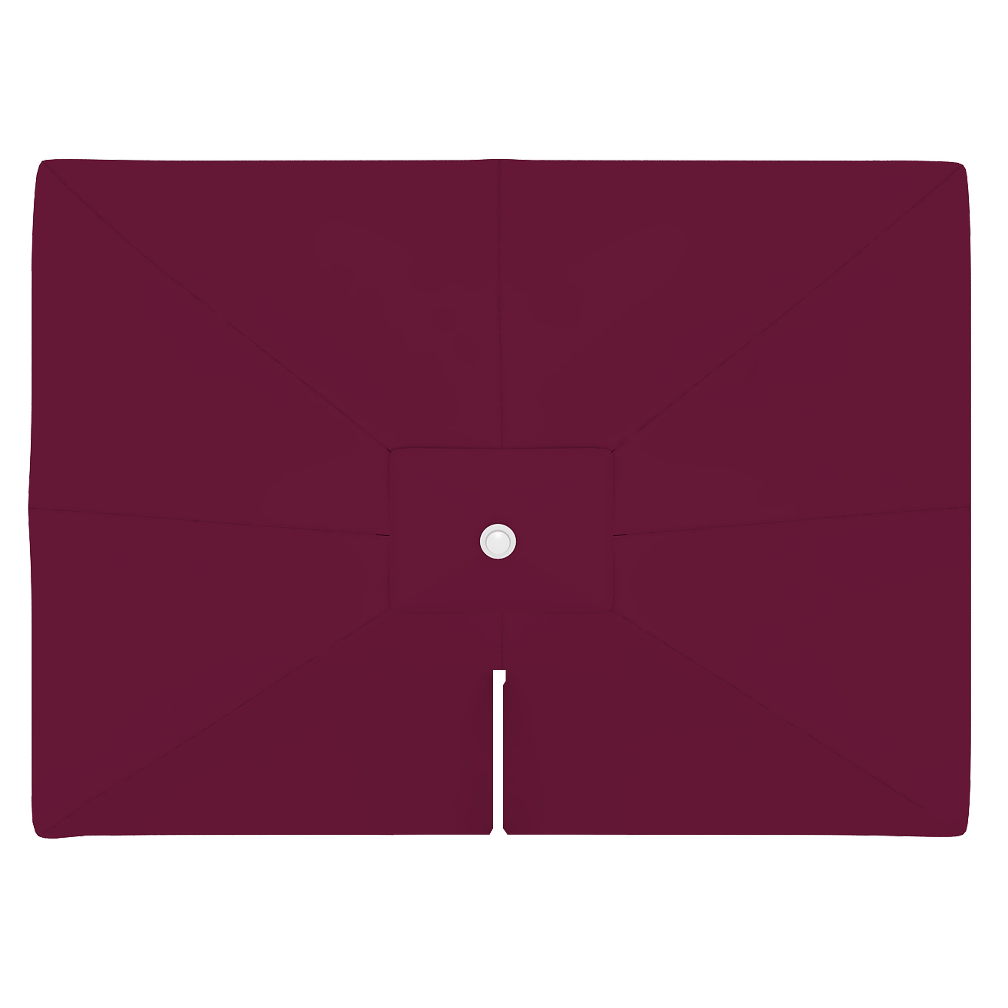 Sonnenschirm Bespannung für parapenda Ampelschirm (Plus) | 4 x 3 m, rechteckig, bordeaux (rechteckig | 4 x 3 m - bordeaux)
                                    - rechteckig | 4 x 3 m- bordeaux