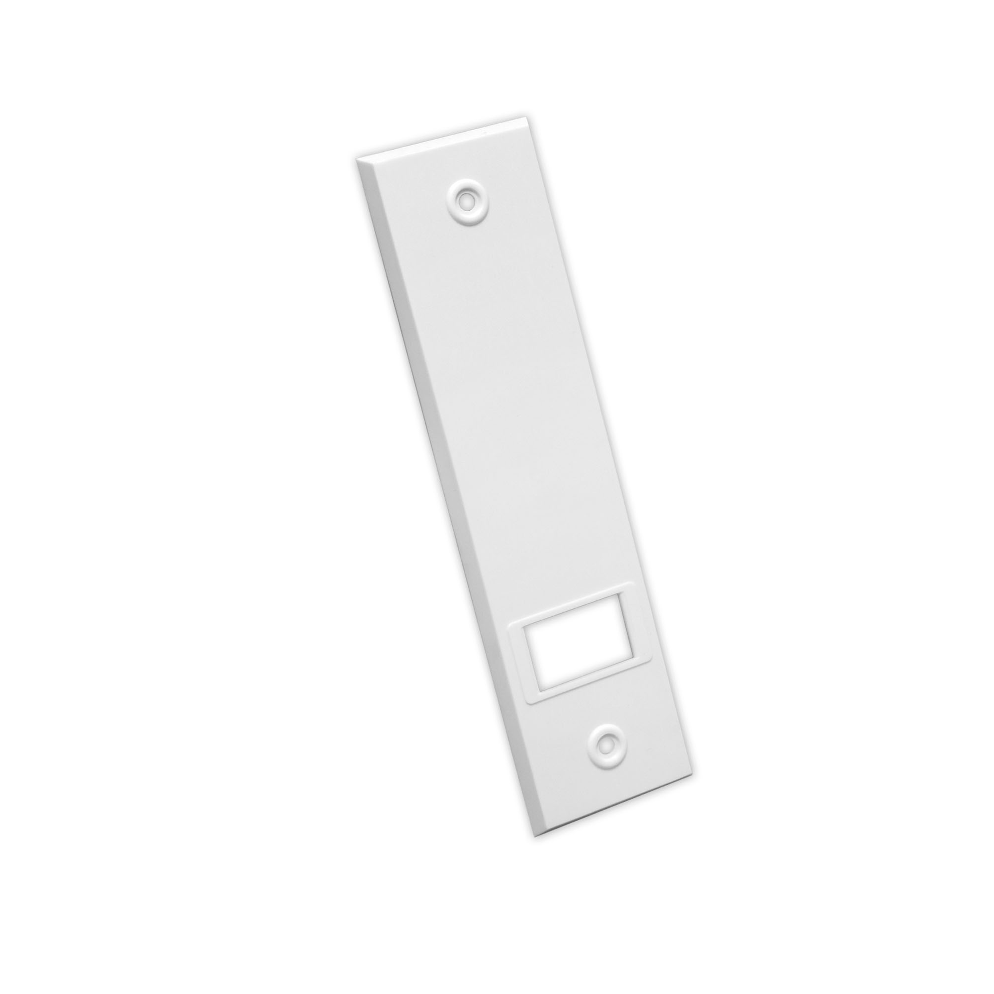 Placca di copertura per avvolgitore a incasso / con ingranaggio | Plastica / LA: 160 mm / bianco