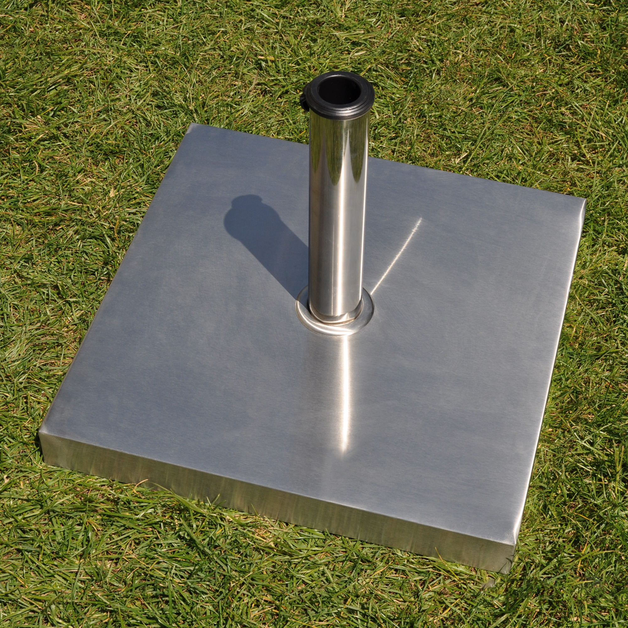 Base per ombrellone in acciaio inox (Modello a scelta)