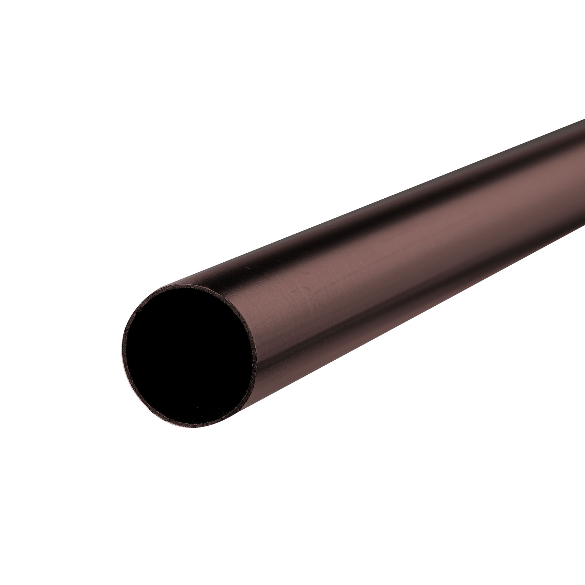 Bastone per tenda | ⌀ 19 mm, 120 cm di lunghezza, rosso e bronzo spazzolato