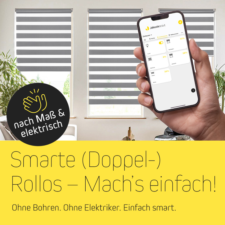 Mach's einfach - Smarte Rollos und Doppelrollos
