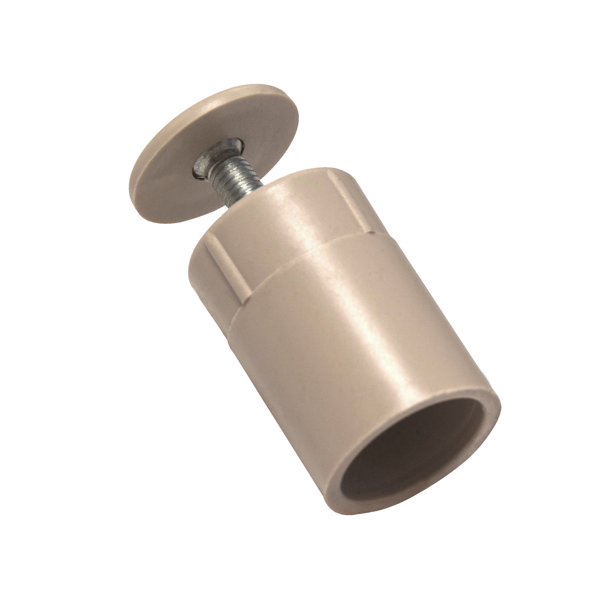 Anschlagstopper für Rollladenendleiste | 30 mm Länge, beige