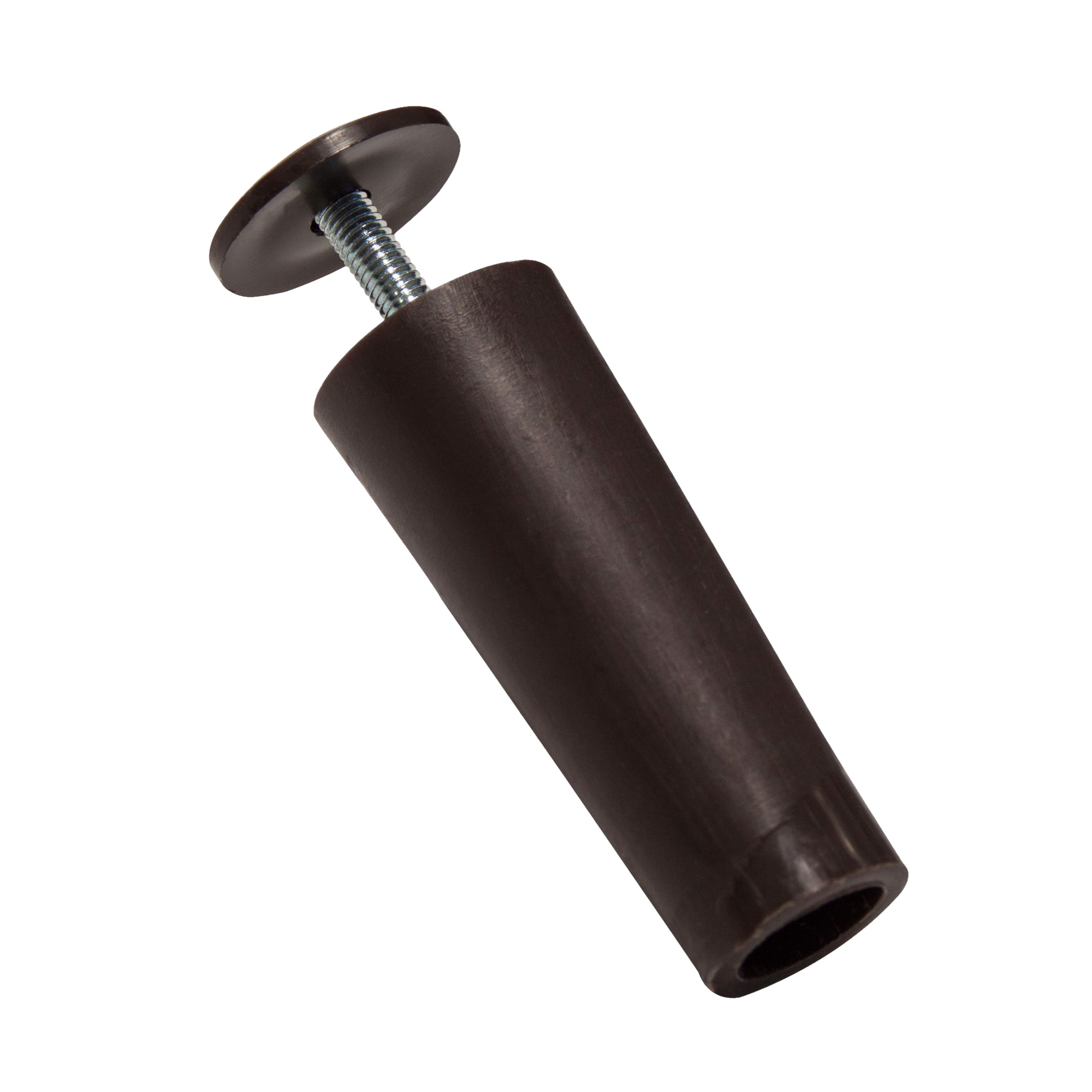Anschlagstopper für Rollladenendleiste | 60 mm Länge, braun