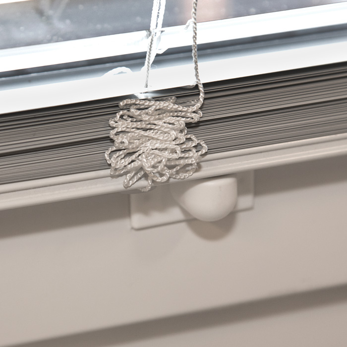 Supporto magnetico per binario inferiore di veneziana | bianco, 2 pezzi