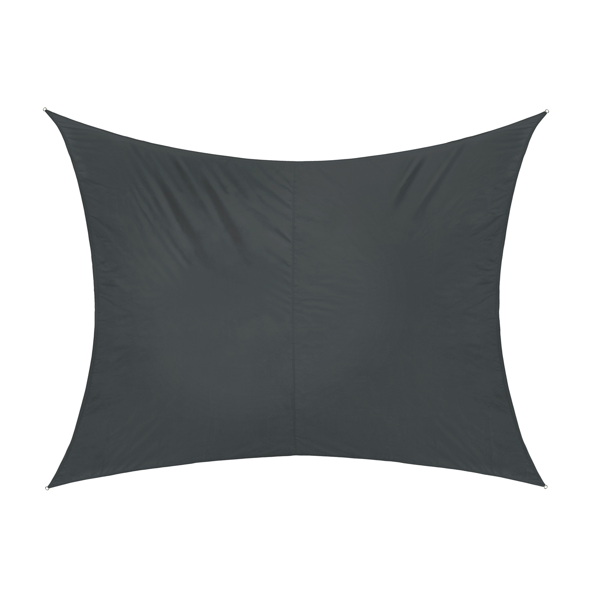 Sonnensegel - Polyester / wasserabweisend | 5,0 x 4,0 m, rechteckig, anthrazit