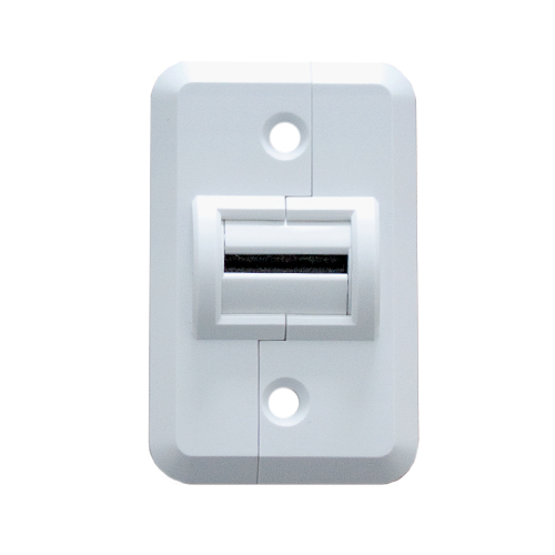 Cassonetto per tapparelle con guida cinturino a risparmio energetico bianco / per cinghia da 23 mm / senza sostituzione della cinghia