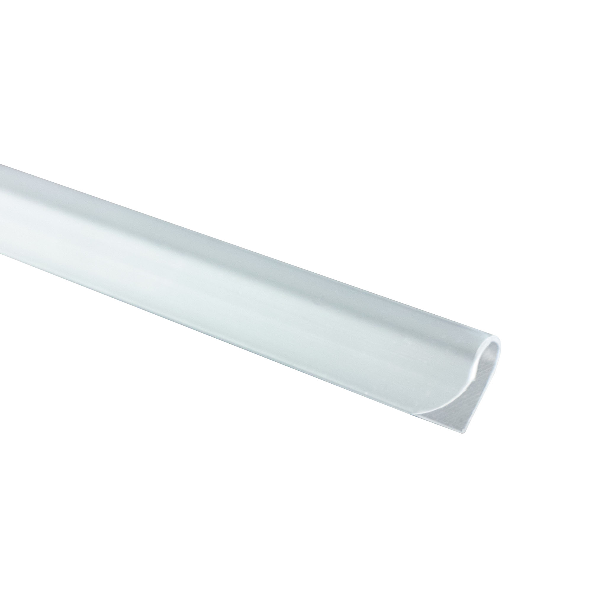 Clip di fissaggio per strisce frangivista in PVC | bianco / confezione da 25 pz