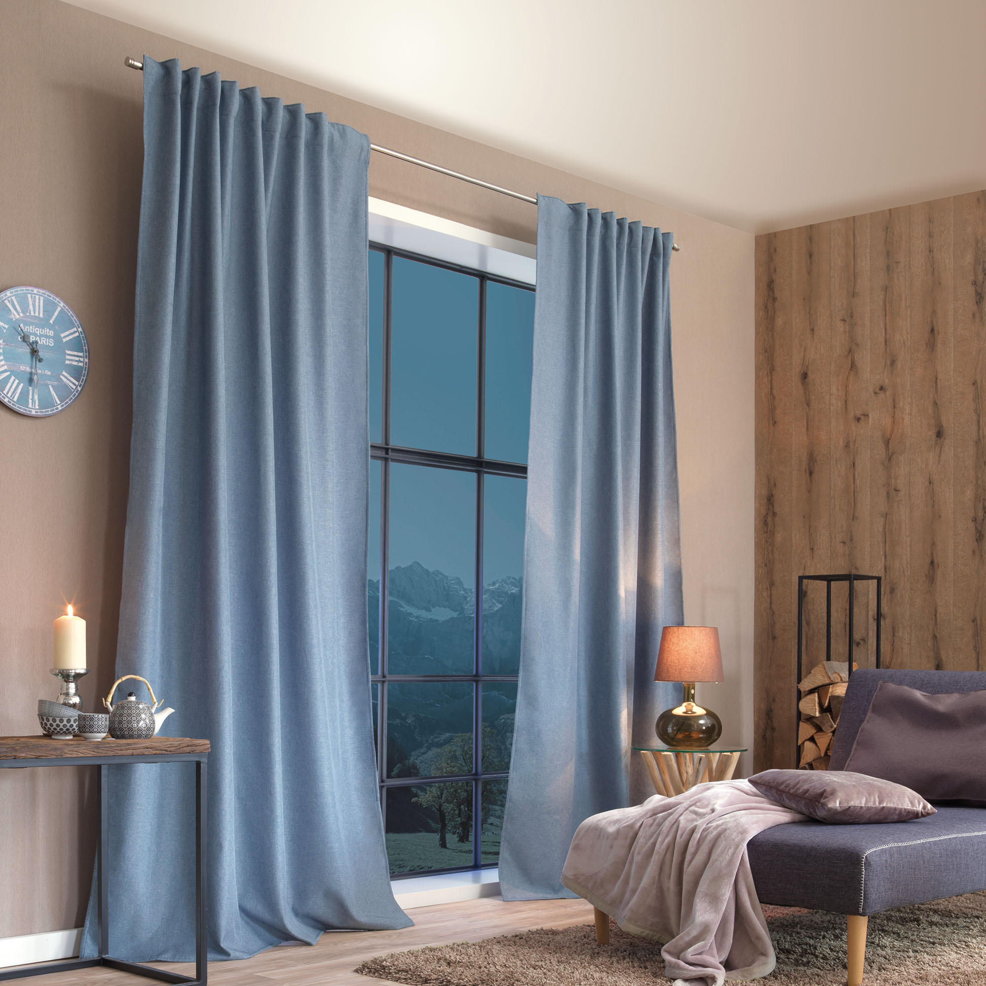 Tenda termica con nastro multifunzione ESKIMO | opaco, 135 x 245 cm, blu