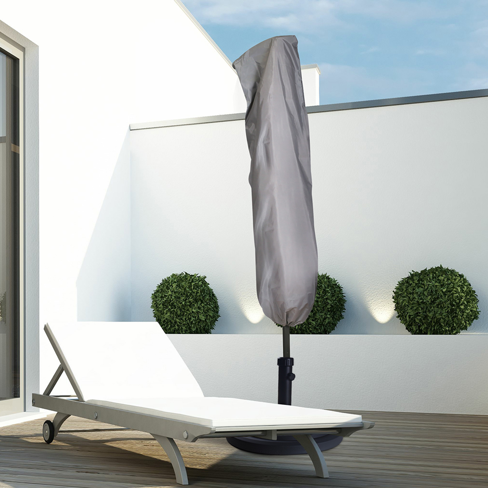                                     Sonnenschirm-Schutzhülle | XL, 275 x 53/63 cm
                                    - XL | 275 x 53/63 cm                                
