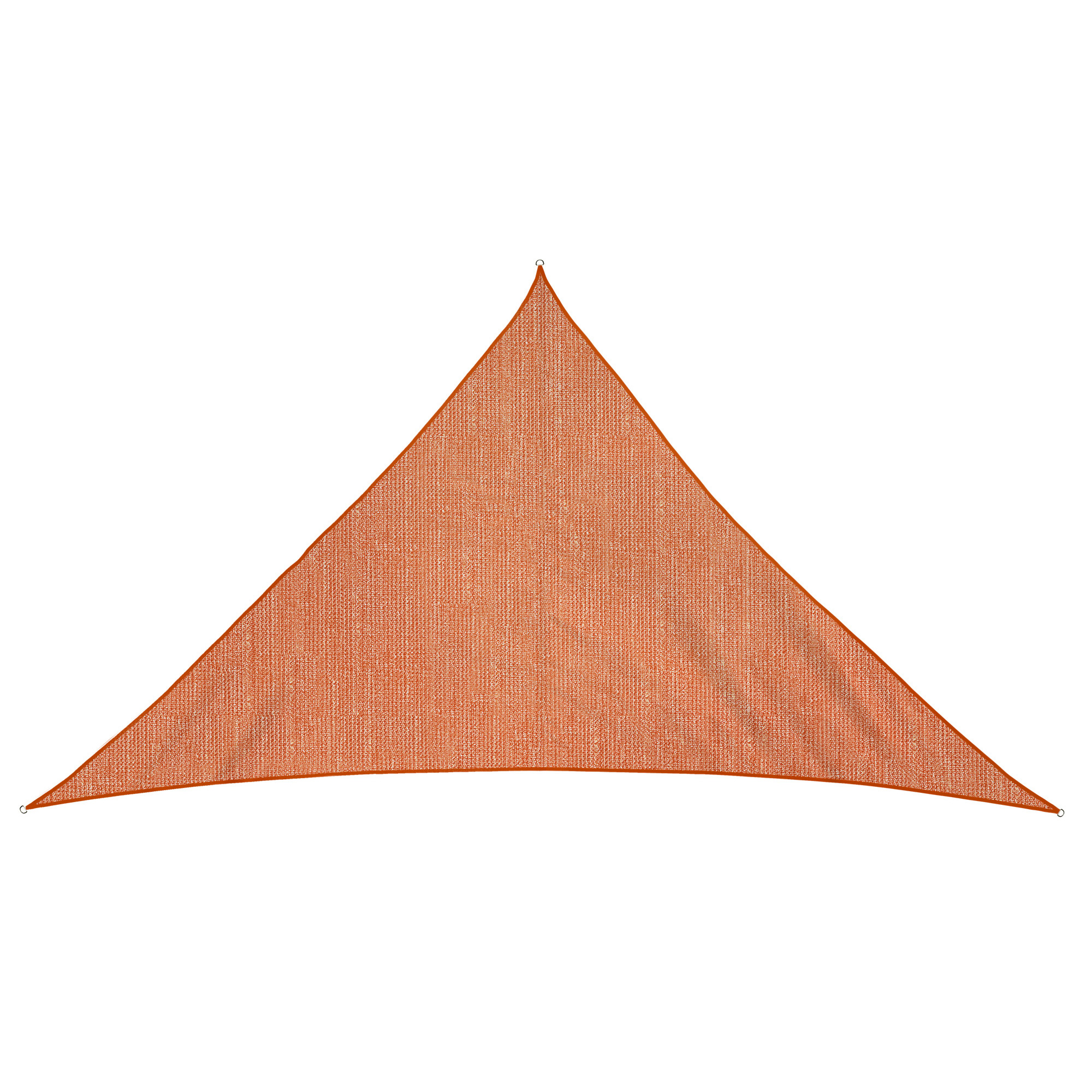 Dreieckiges Sonnensegel aus atmungsaktivem HDPE für Schatten und Schutz