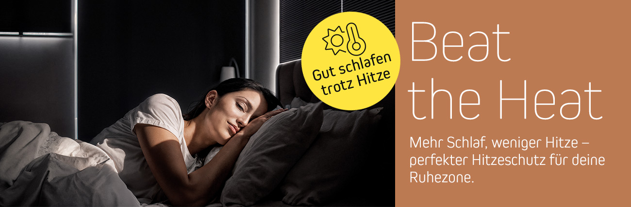 Beat the Heat - gut schlafen, trotz Hitze