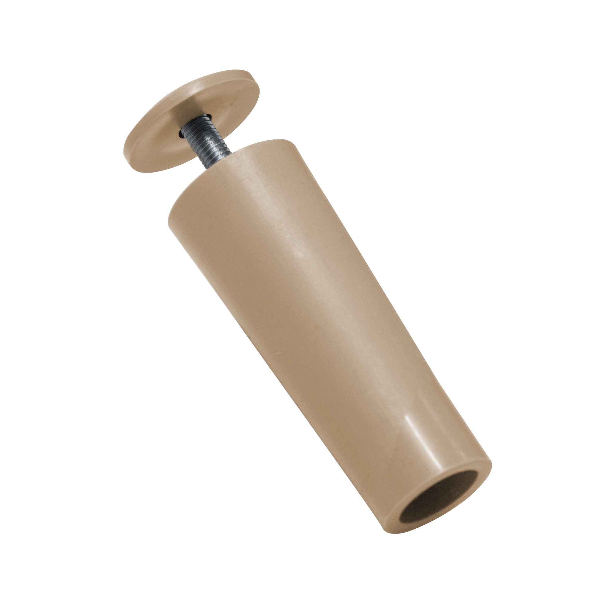 Anschlagstopper für Rollladenendleiste | 60 mm Länge, beige