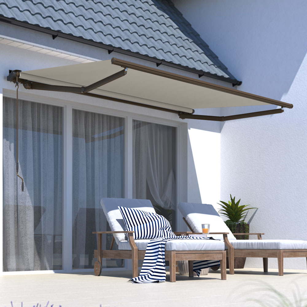 Wandhalterung für Gelenkarmmarkise Summer Lite | braun 