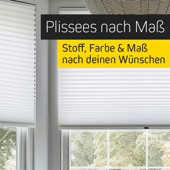 Plissees nach Maß