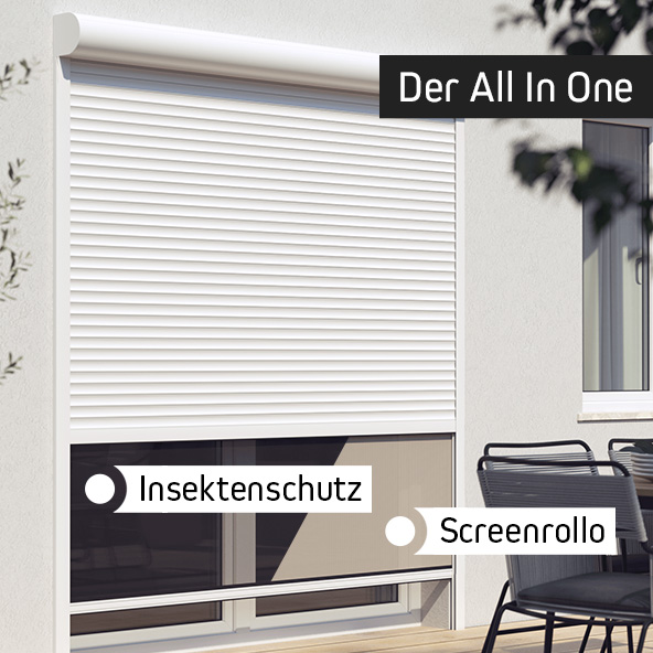 Vorbaurollladen Hybrid