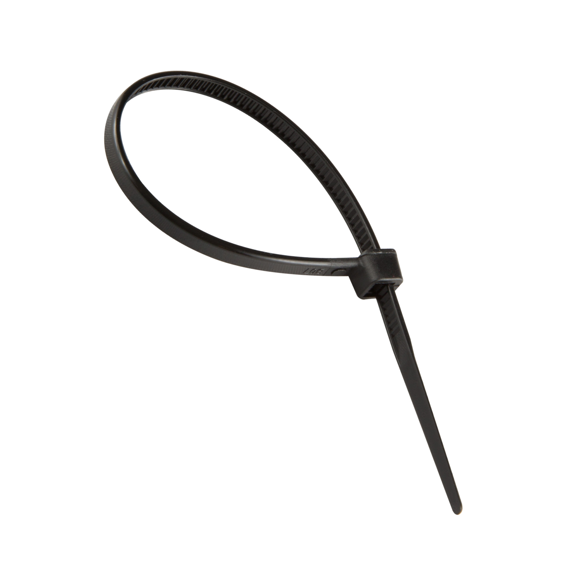 Fascetta di plastica | 50 pezzi, 3,6 x 140 mm, nero