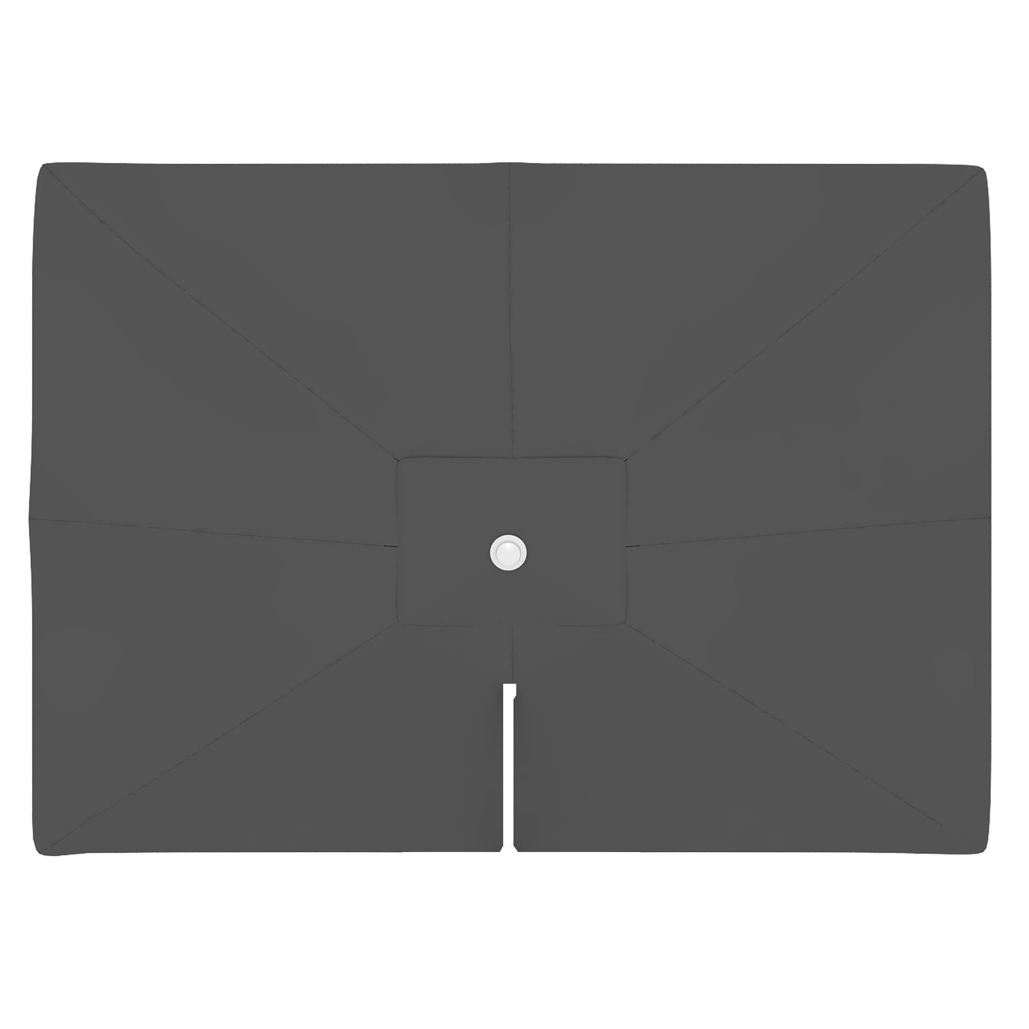 Copertura per Ombrellone decentrato Parapenda (Plus) | 4 x 3 m, rettangolare, grigio