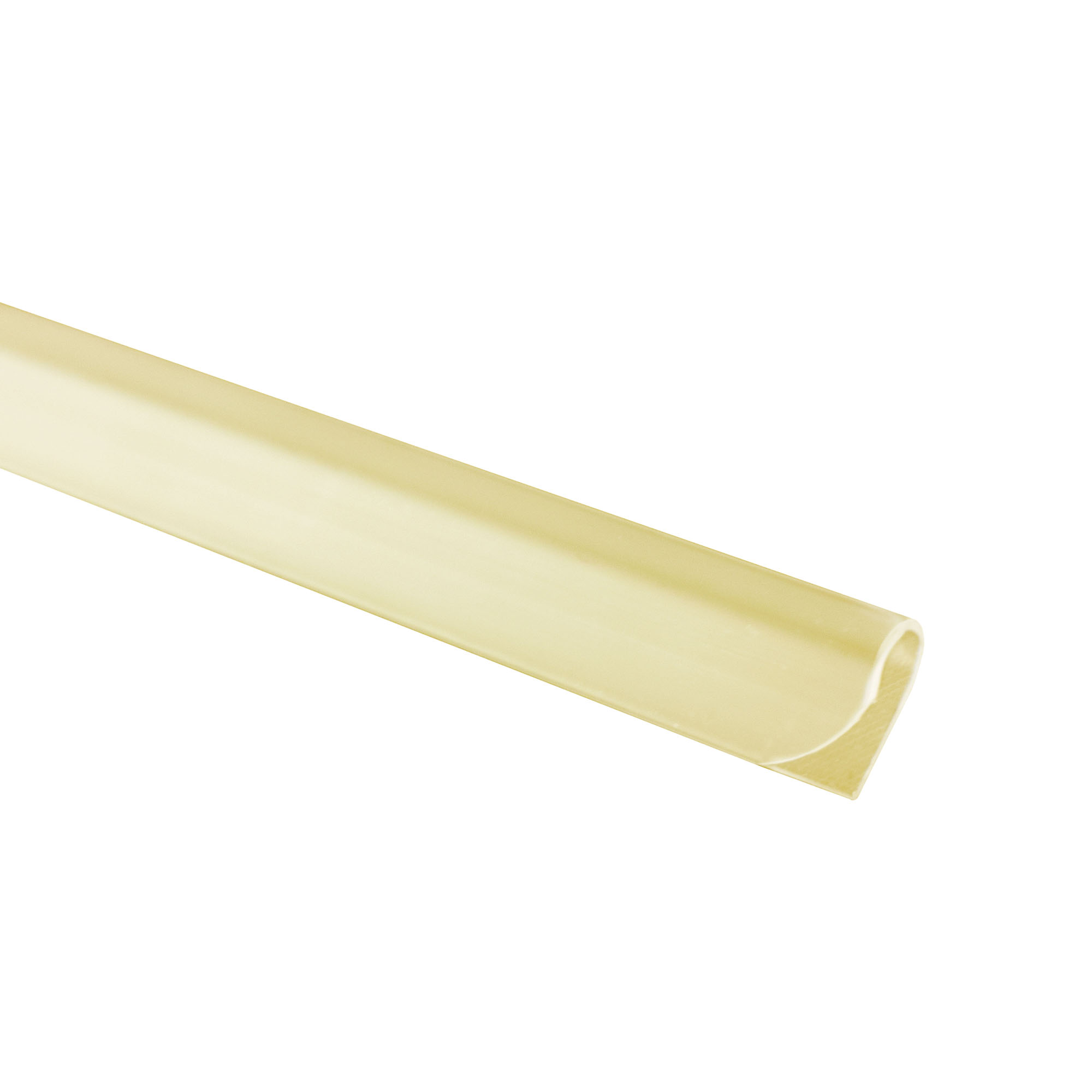 Clip di fissaggio per strisce frangivista in PVC | crema / confezione da 25 pz