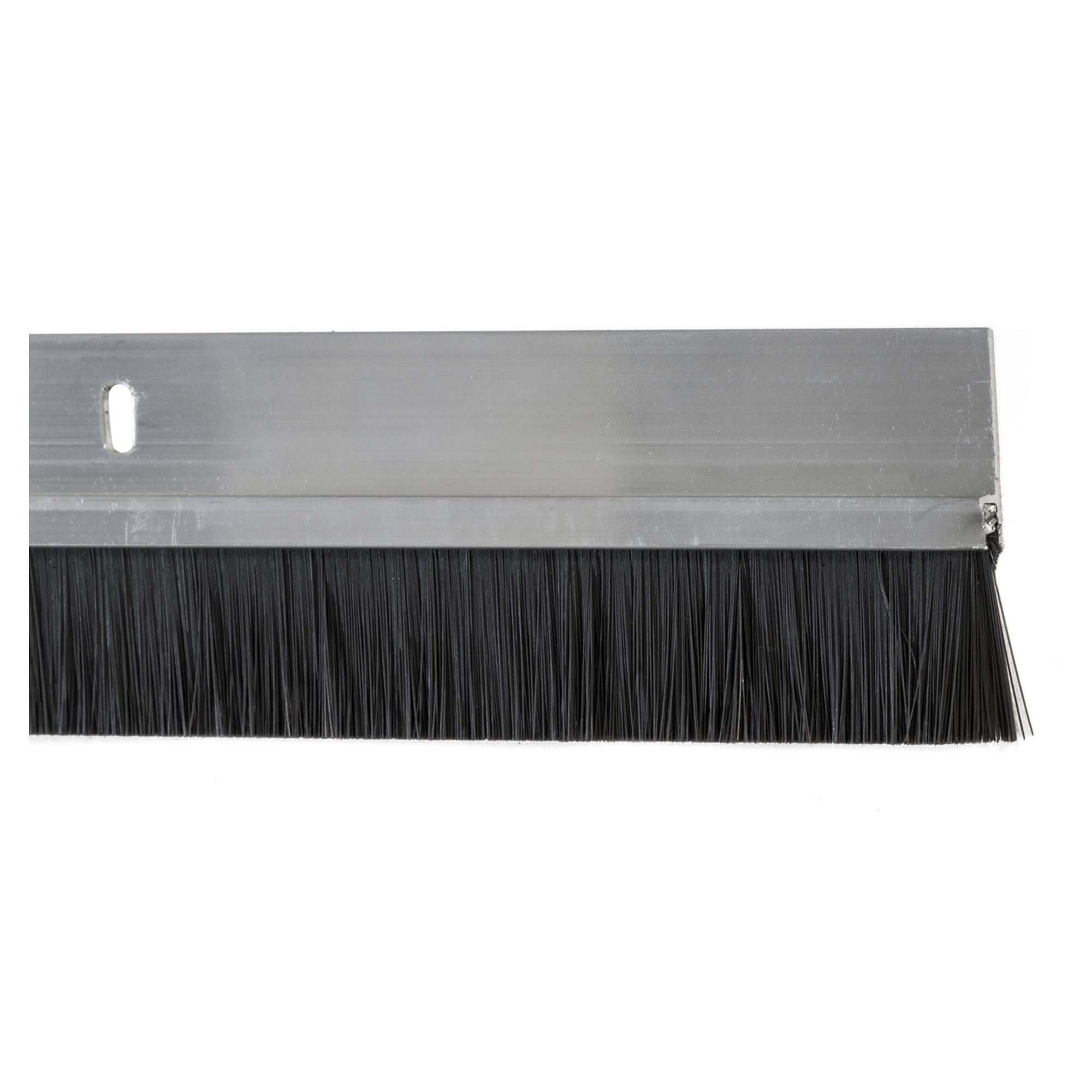 Guarnizione a spazzola RoKa con guida in alluminio | 1000 x 23 mm / Esterno