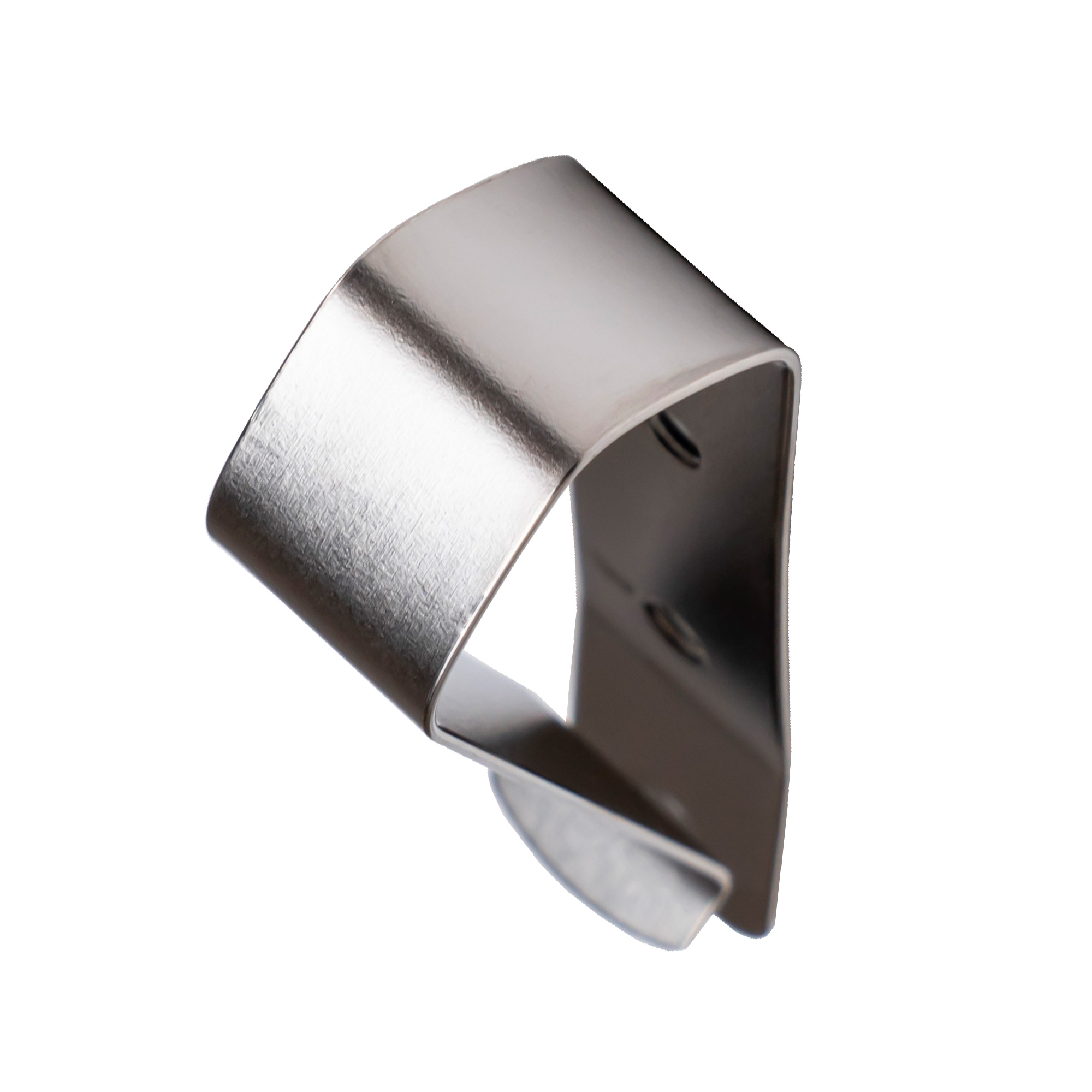 Auto-Sonnenblenden-Halterung mit Clip für 4-Kanal Funkhandsender, gebogenes Metall-Design
