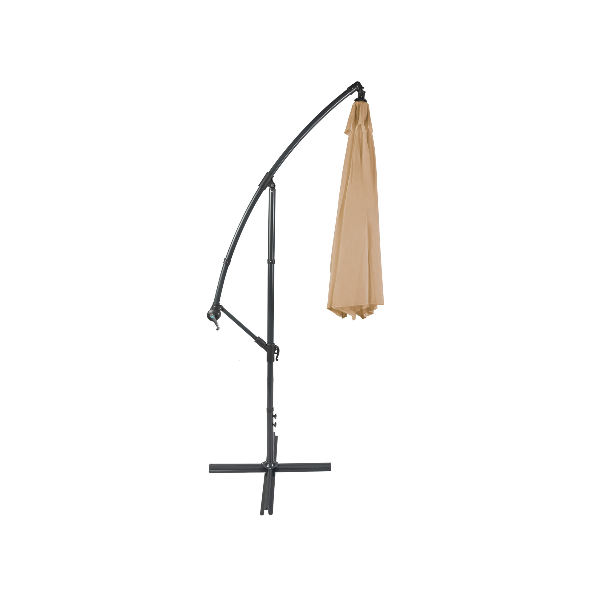 parabanana Ampelschirm | 3 m, rund, creme
