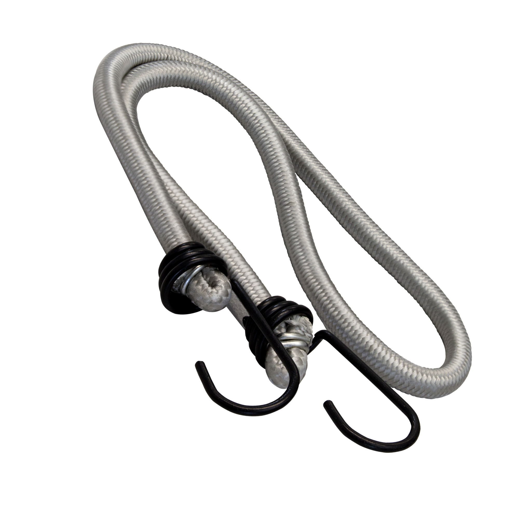 Espansore con 2 ganci a spirale |65 cm di lunghezza, argento