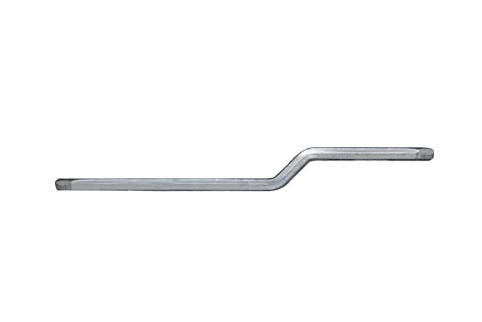 Metallstange mit abgewinkeltem Abschnitt für Rolladenmotorlager SLLF