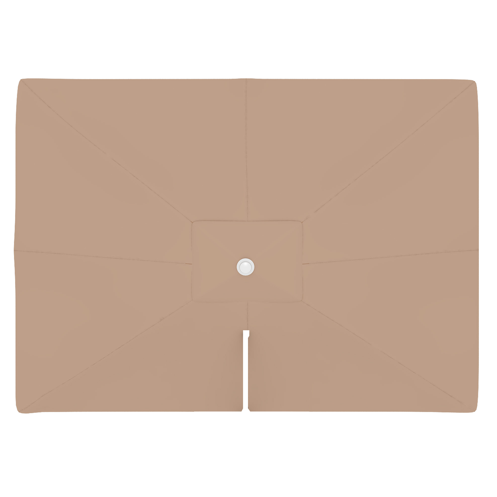Copertura per Ombrellone decentrato Parapenda (Plus) | 4 x 3 m, rettangolare, crema