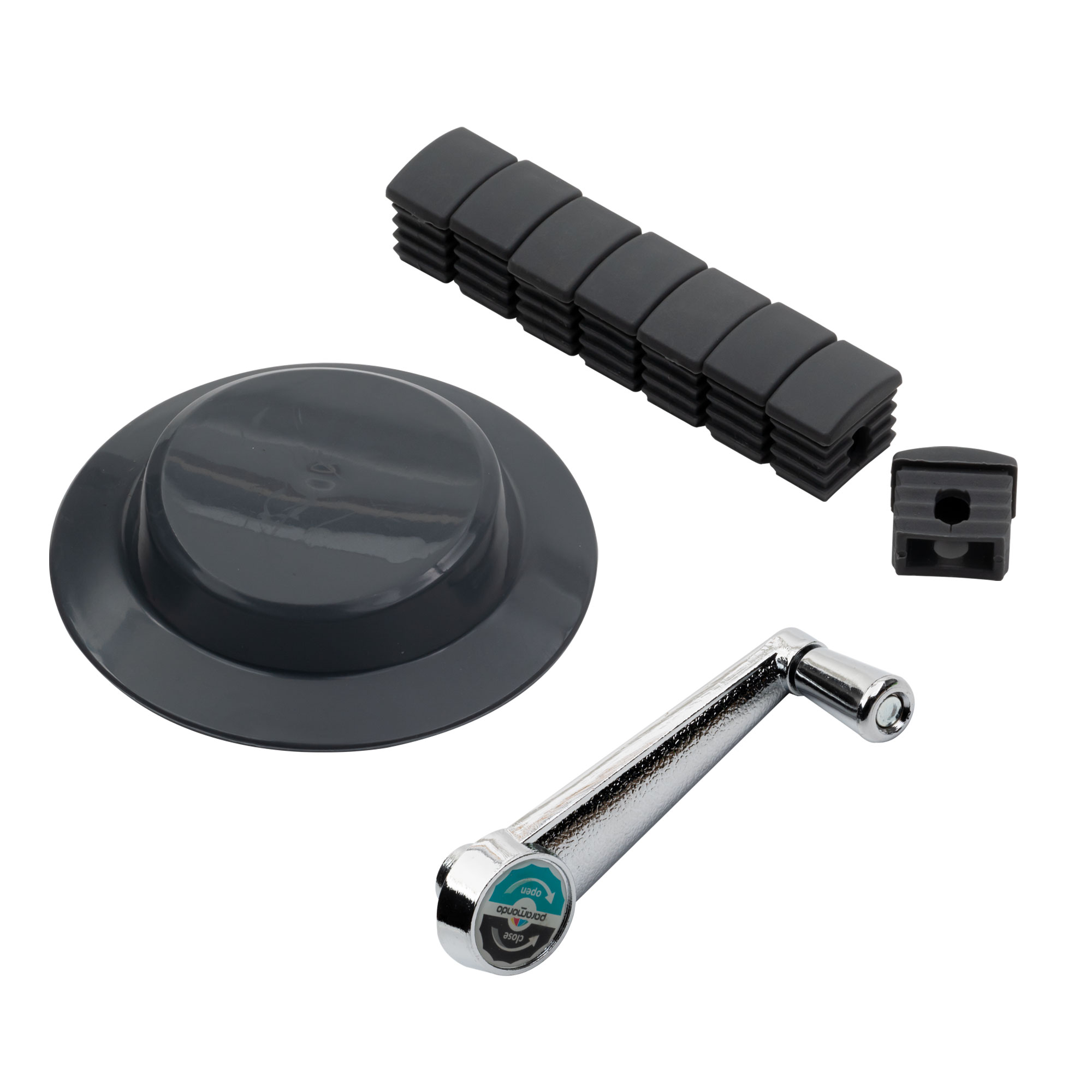 Set di ricambio per ombrellone Interpara | antracite