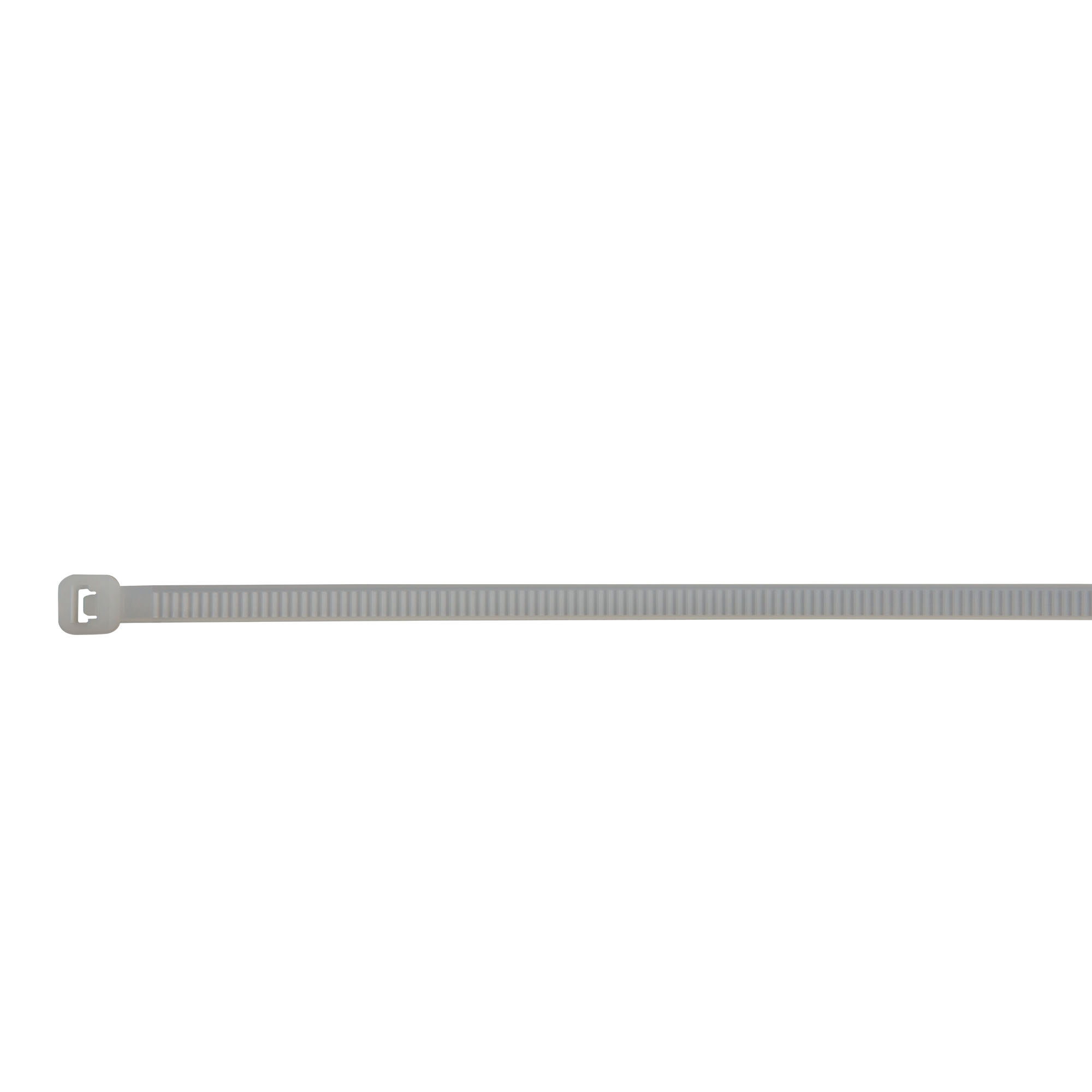 Kabelbinder mit geriffeltem Band und Verschlussmechanismus zum Bündeln von Objekten