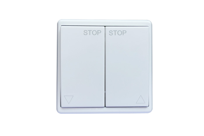 Interruttore / pulsante a bilanciere JL | Interruttore a bilanciere JLWSUP / da incasso / bianco