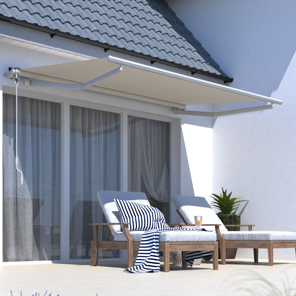 Wandhalterung für Gelenkarmmarkise Summer Lite | silber 