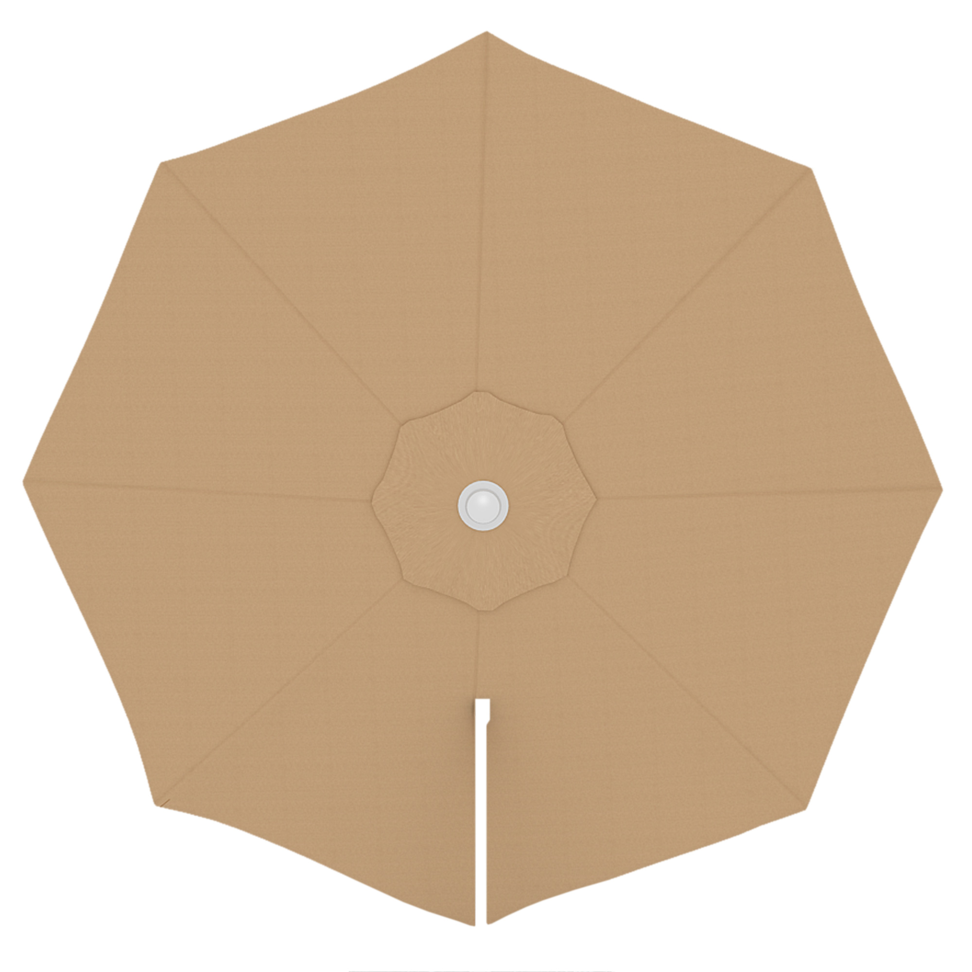 Copertura per Ombrellone decentrato Parapenda (Plus) | 3,5 m, rotondo, crema