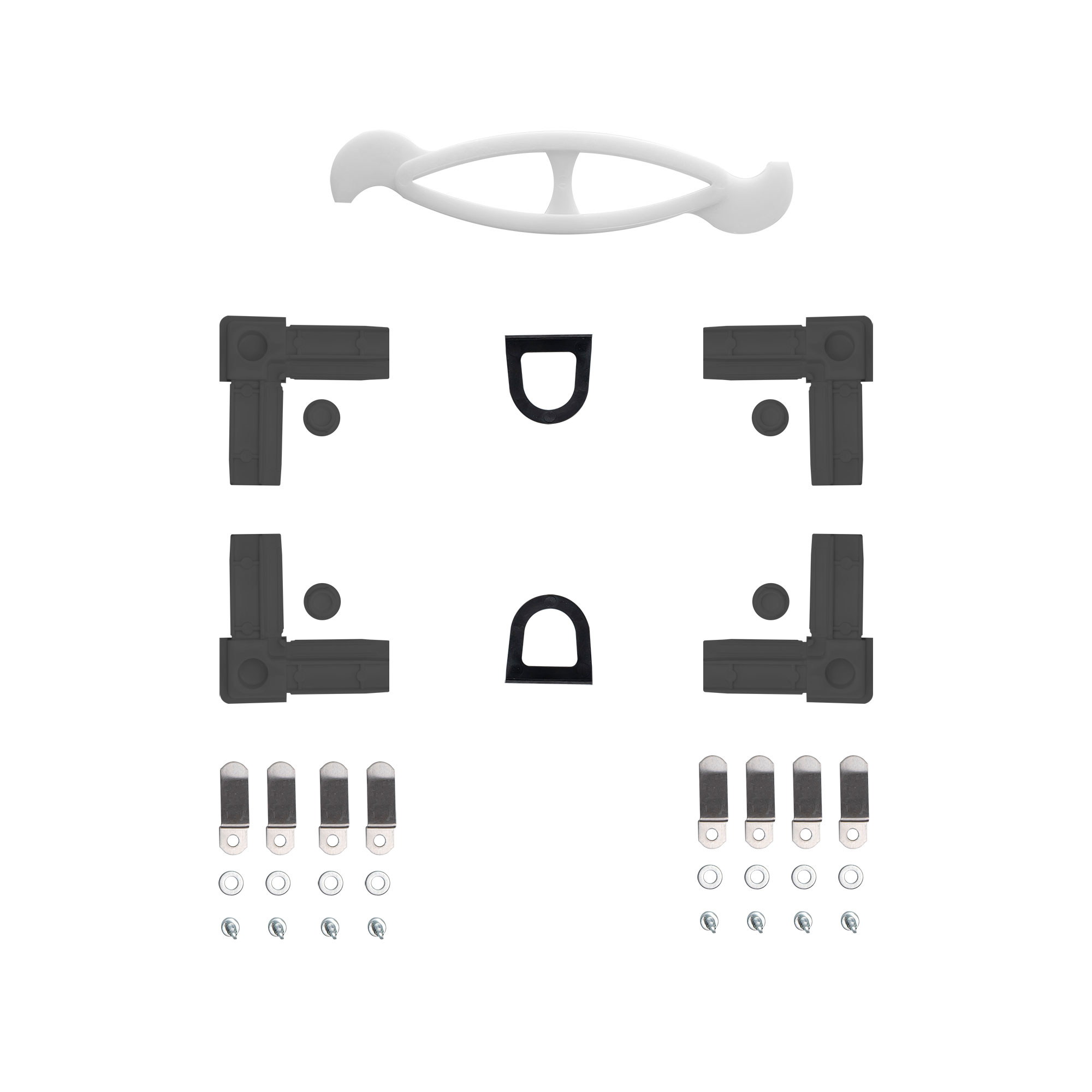Set di ricambi per telai di zanzariera BrushLine (Modello a scelta)