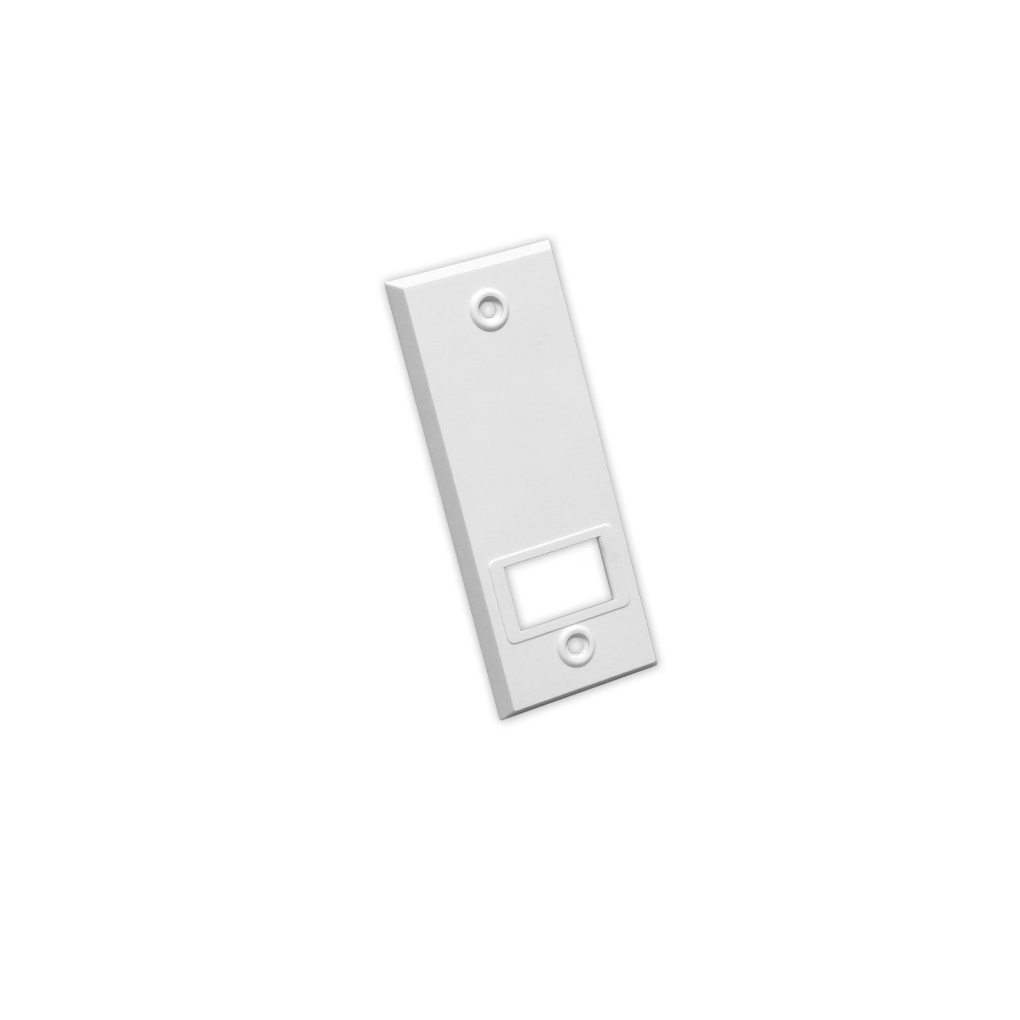 Placca di copertura per avvolgitore a incasso / con ingranaggio | Plastica / LA: 104 mm / bianco