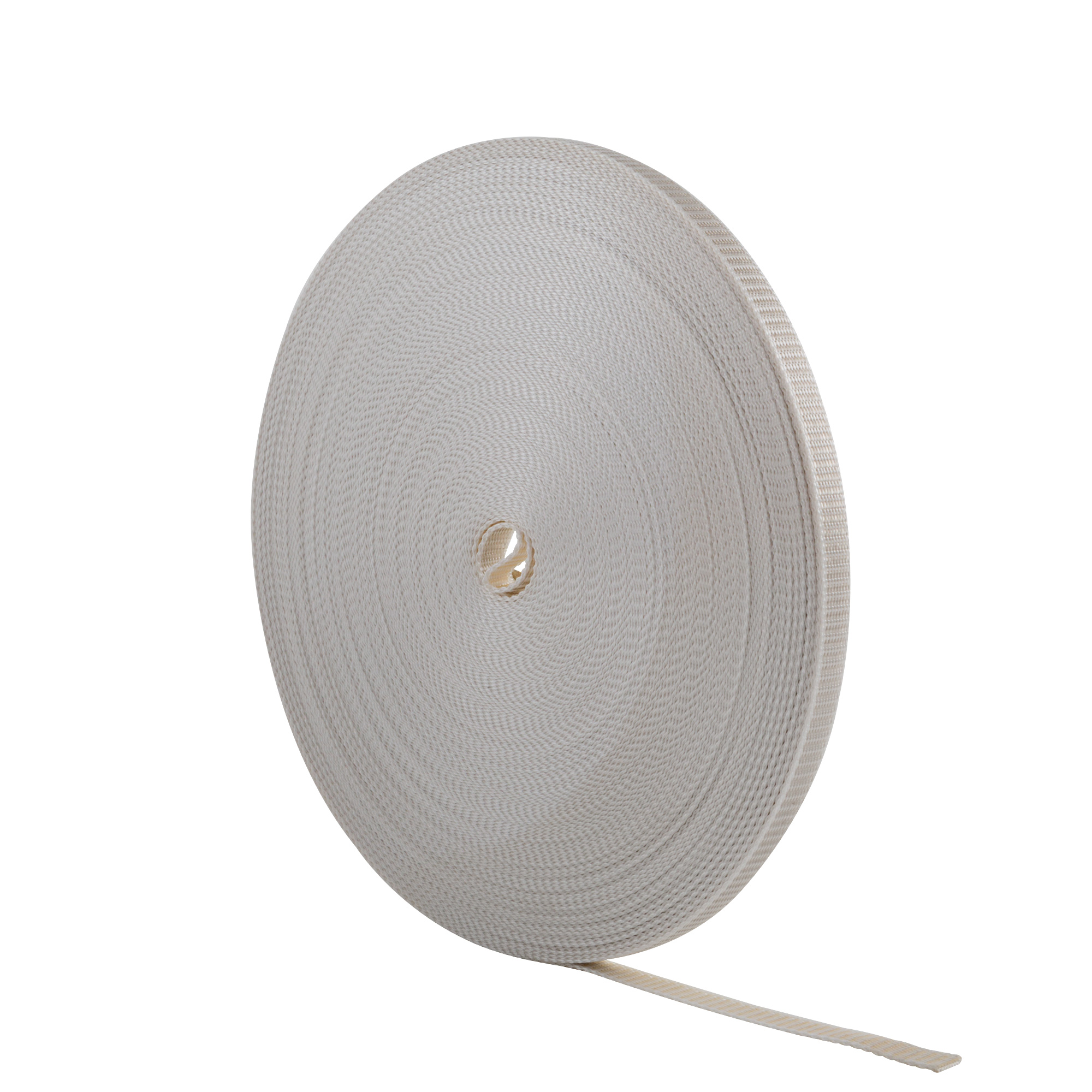 Cinghia di inversione per tapparella / larghezza 14 mm | 50,0 m lunghezza / beige-grigio