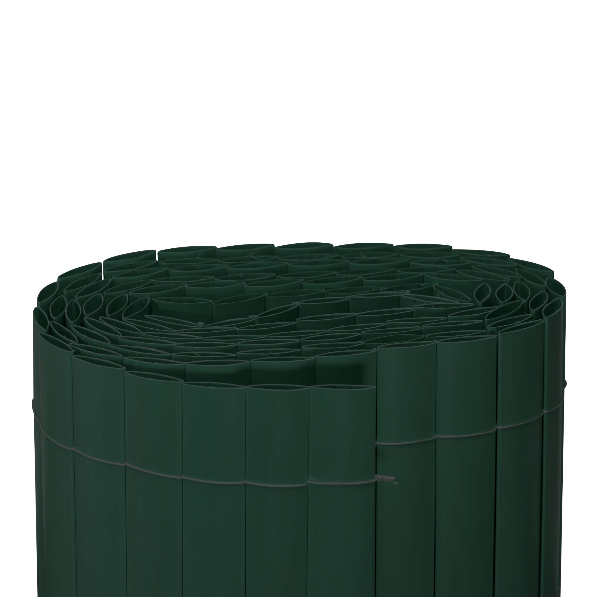Gerollter Sichtschutz aus Bambusmaterial, gebunden mit Schnur, für Garten oder Balkon