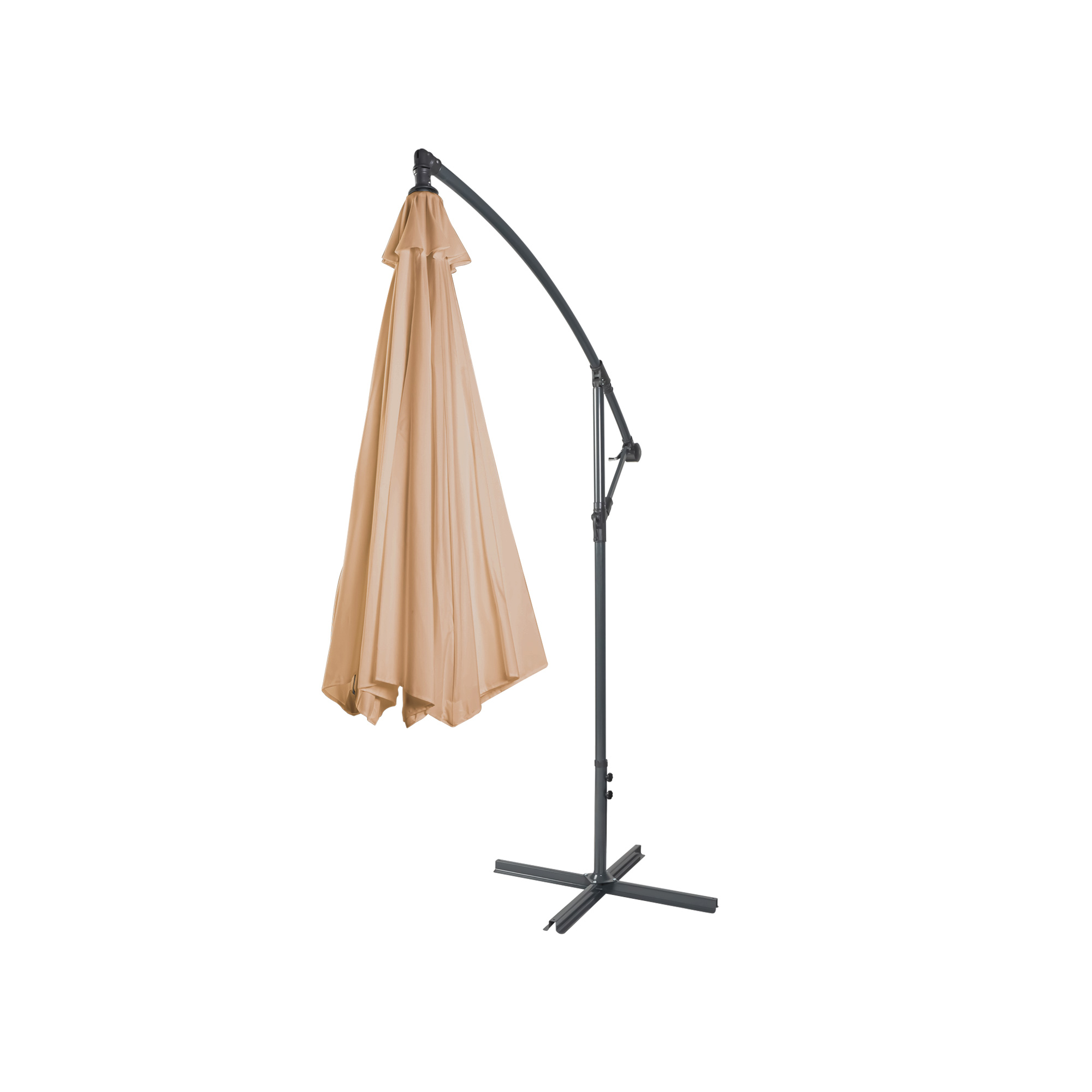 parabanana Ampelschirm | 3 m, rund, creme