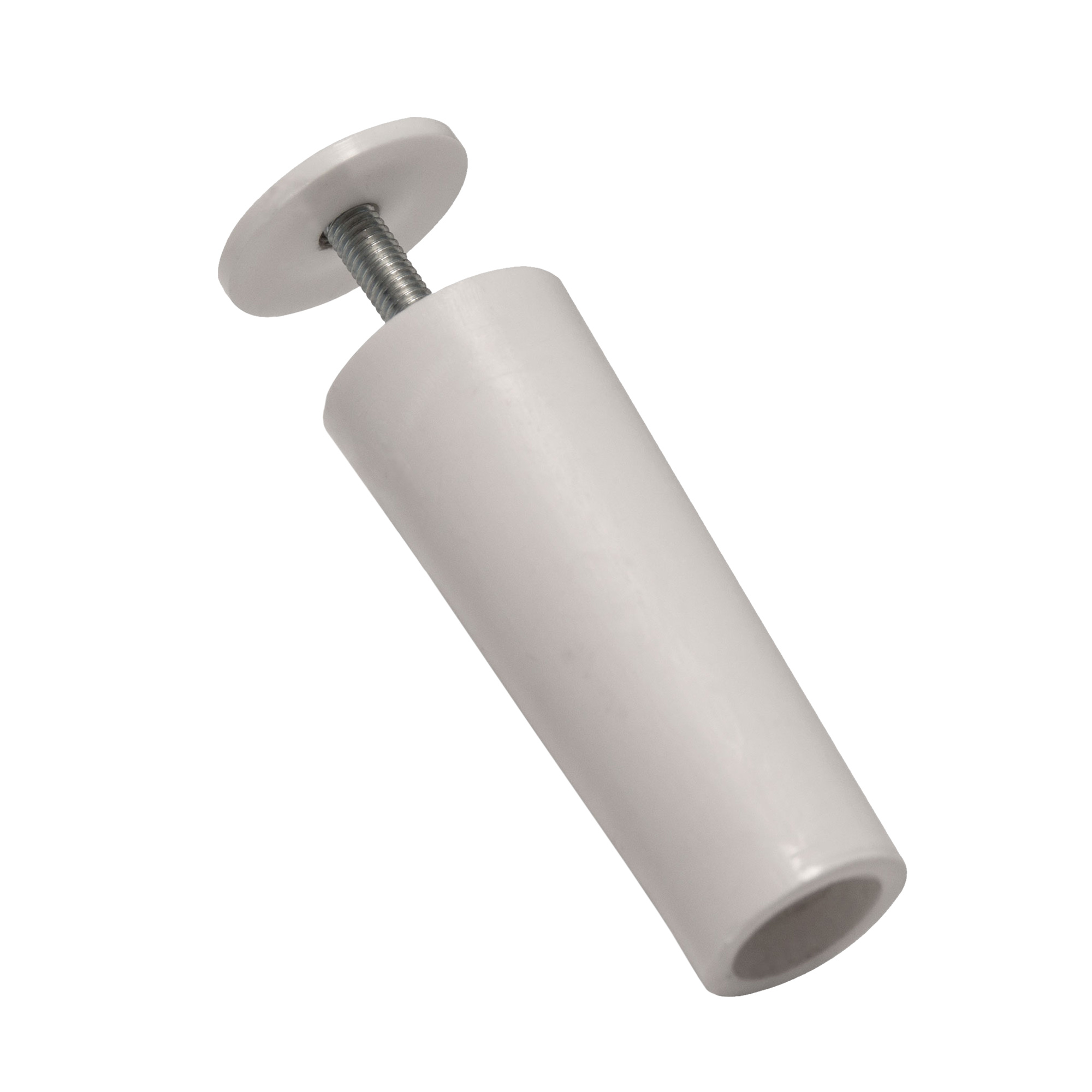 Anschlagstopper für Rollladenendleiste | 60 mm Länge, weiß