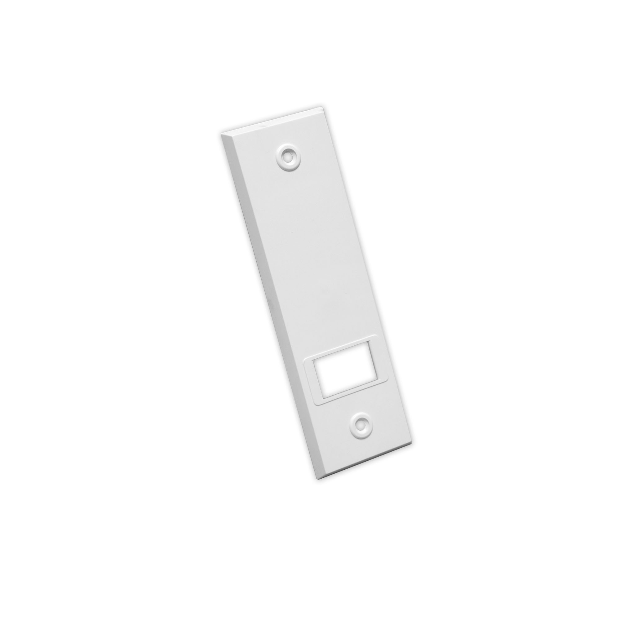 Placca di copertura per avvolgitore a incasso / con ingranaggio | Plastica / LA: 134 mm / bianco