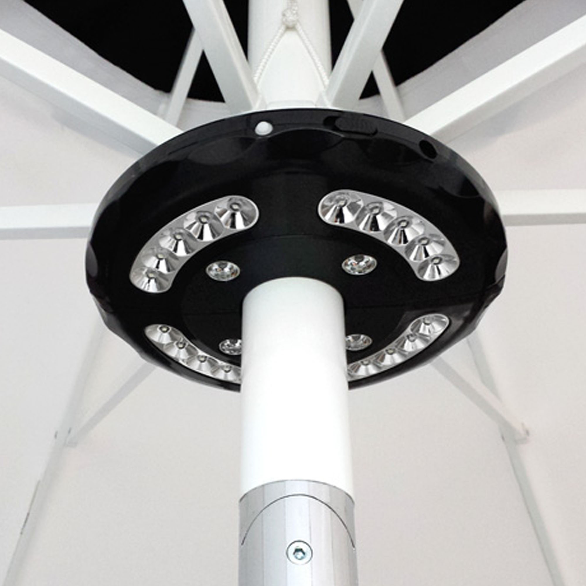 LED-Beleuchtung für Sonnenschirme