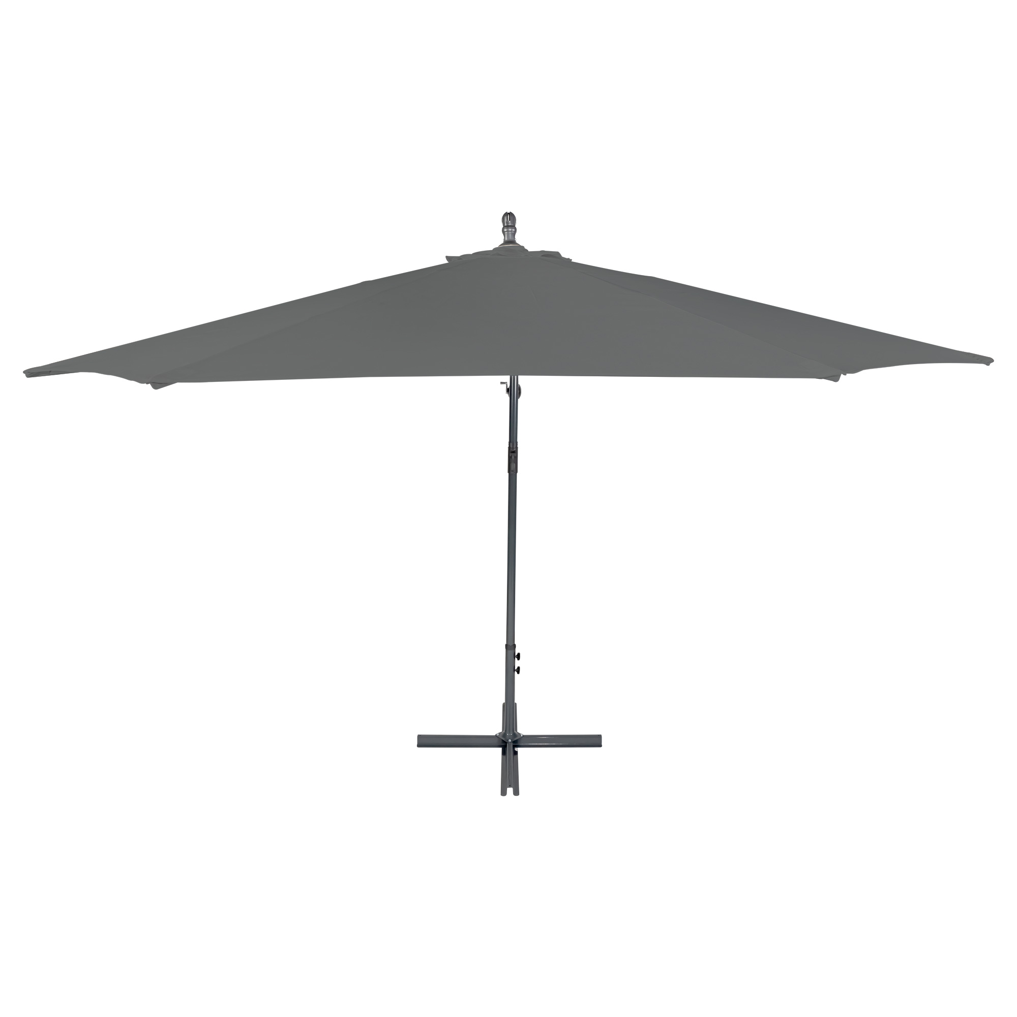parabanana Ampelschirm | 3 m, rund, grau 