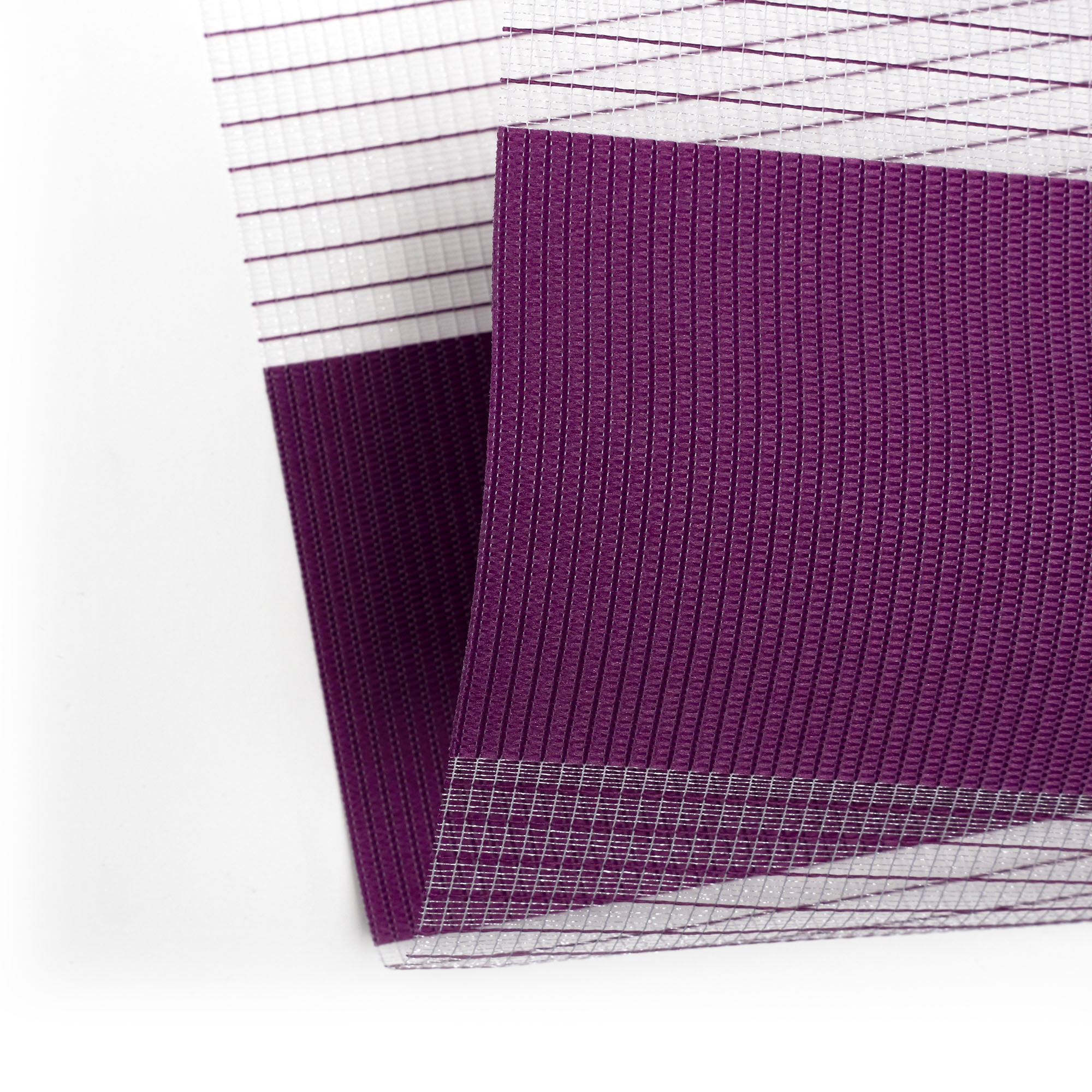 Klemmfix Doppelrollo / Duo Rollo | 45 x 150 cm, aubergine 