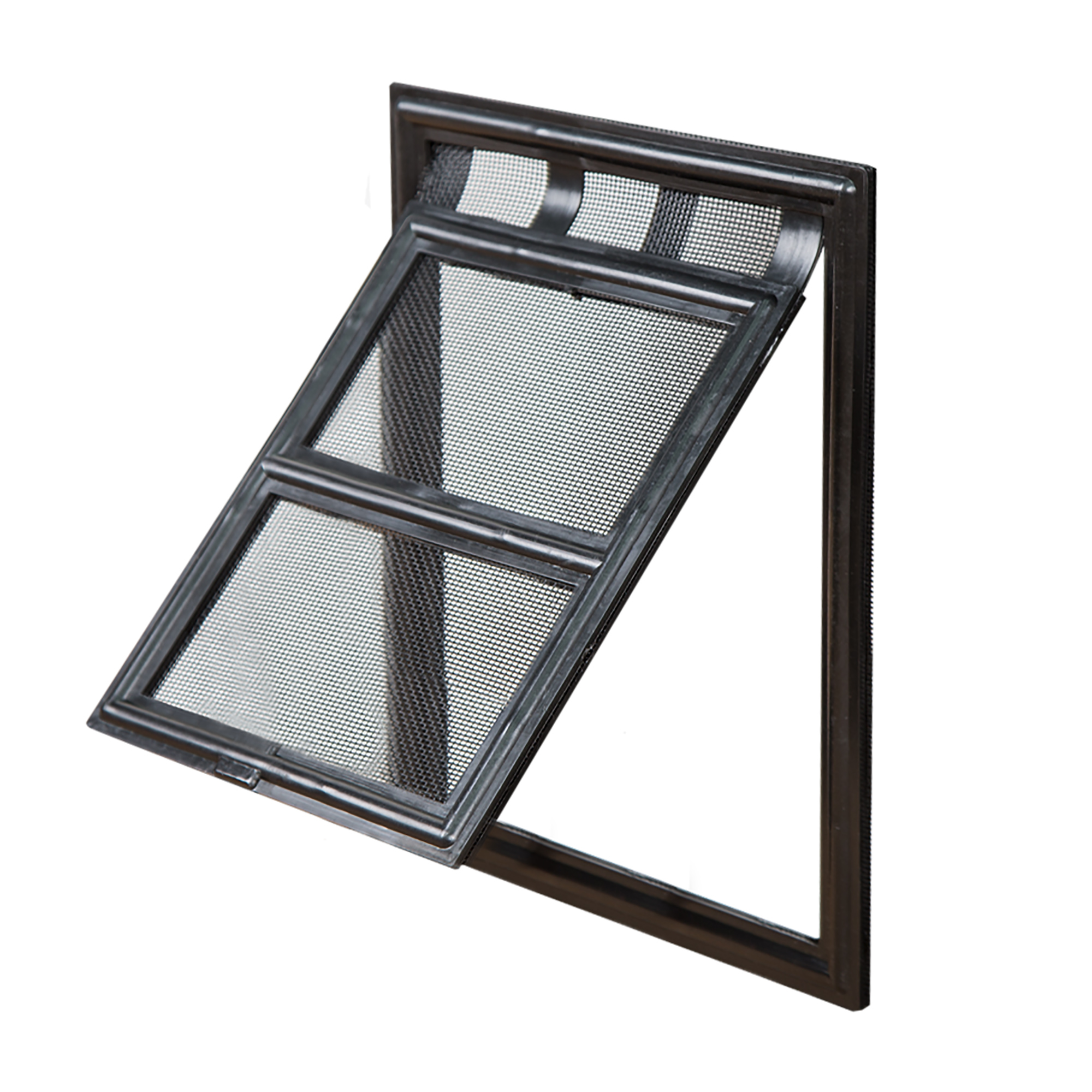 Zanzariera porta per animali domestici Mosquitera para Porte | 20 x 25 cm, nero