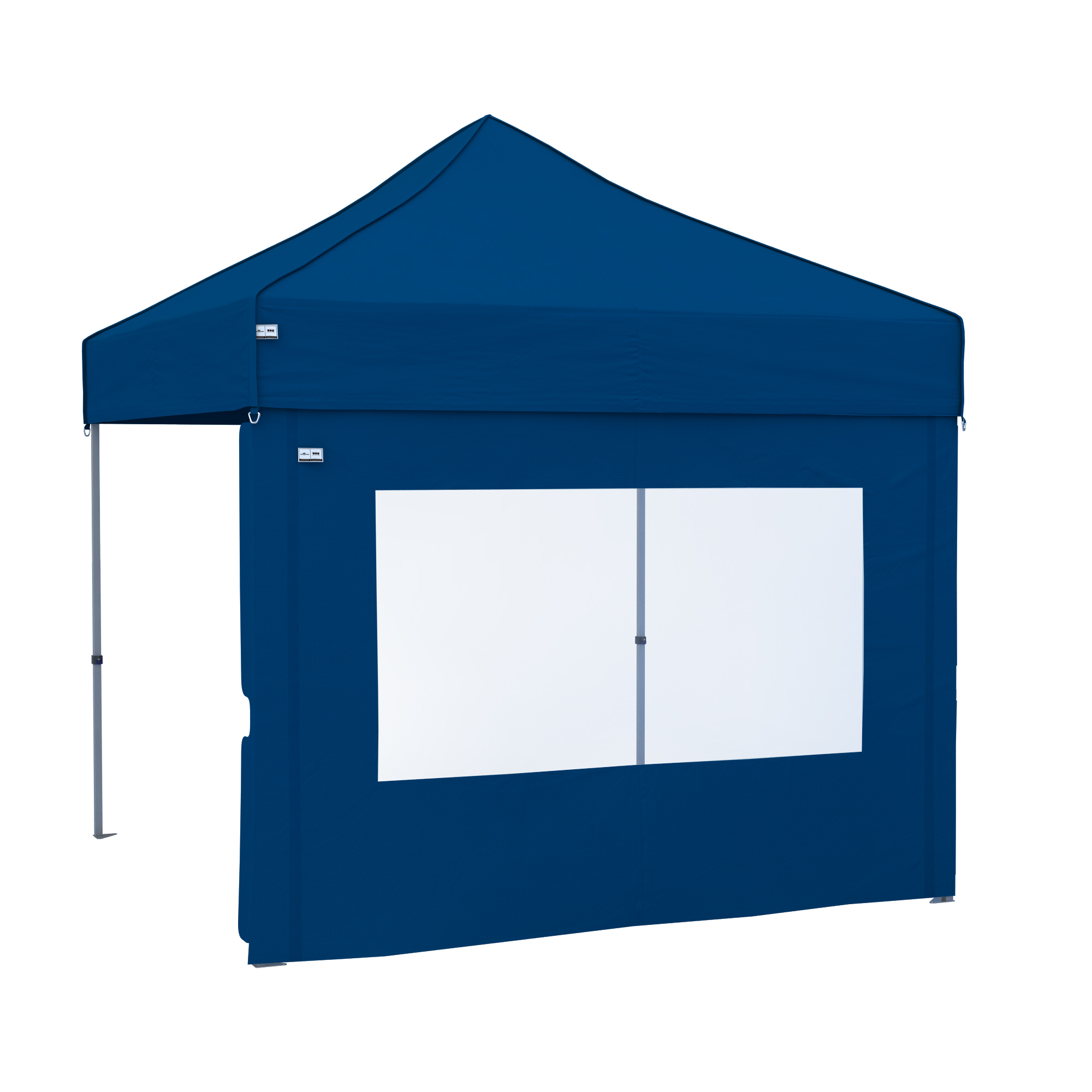 Parete con finestra per gazebo pieghevole PRO 30 / PRO 40 / Premium Plus | 3 m, blu 