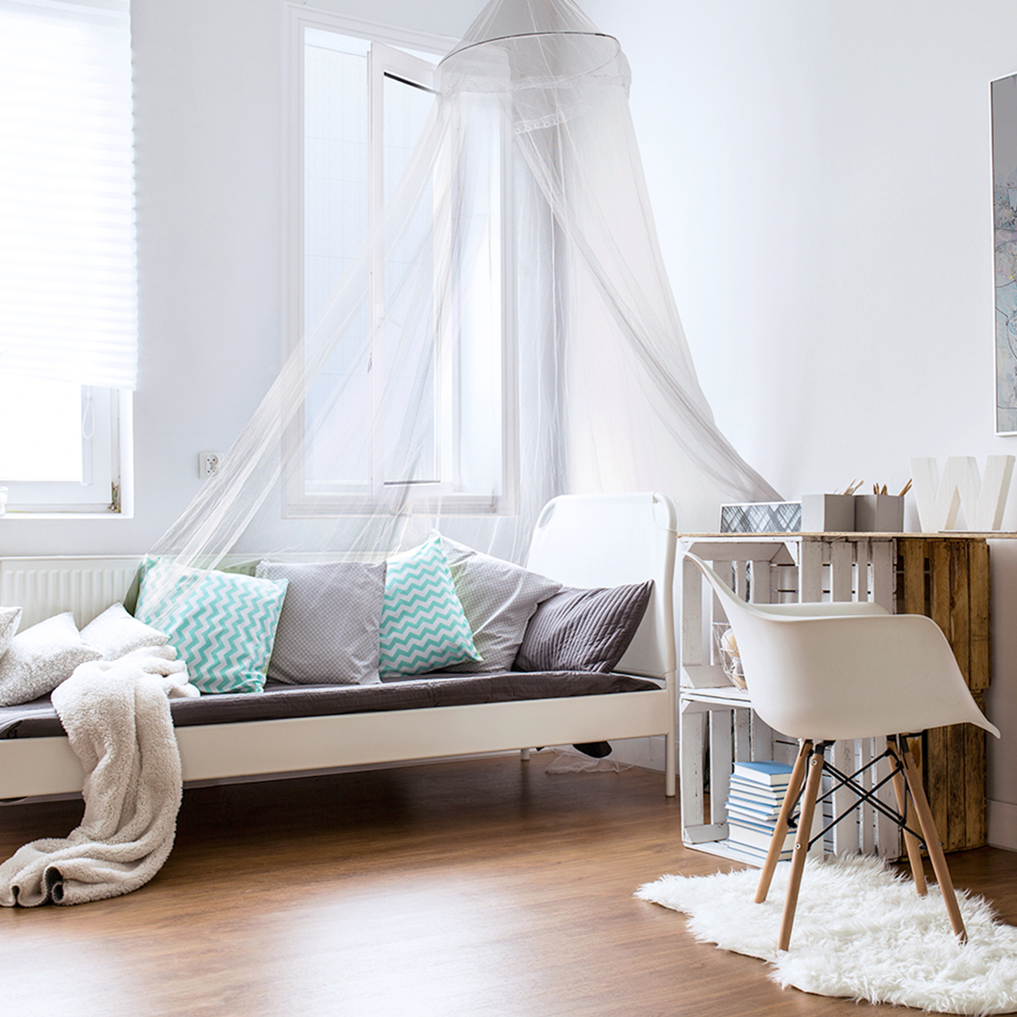 Zanzariera per letto | bianca