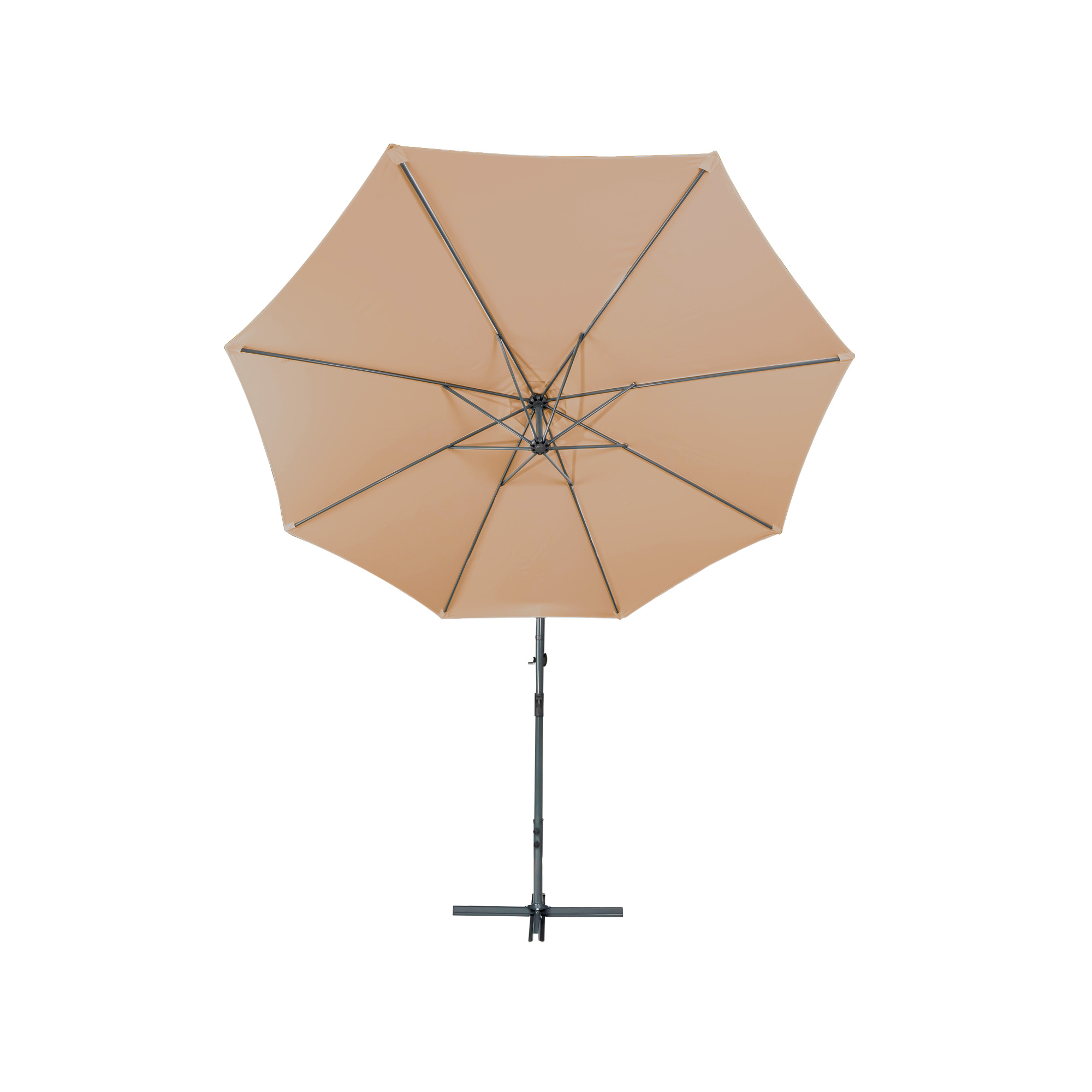 parabanana Ampelschirm | 3 m, rund, creme