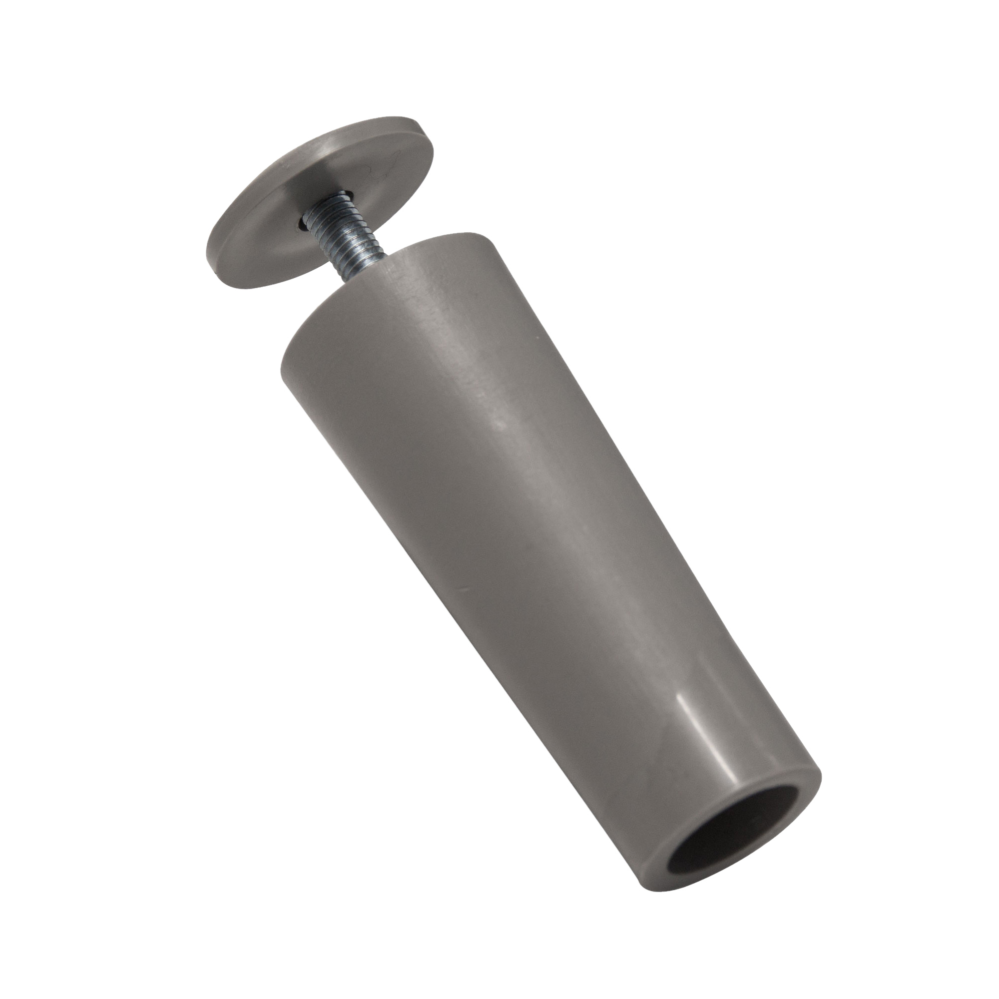 Anschlagstopper für Rollladenendleiste | 60 mm Länge, grau